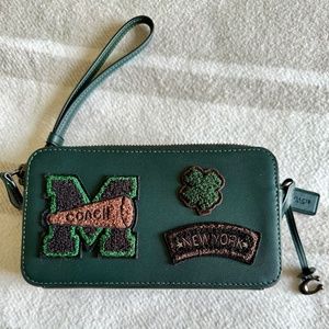 Coach Kira Crossbody with Varsity Patches
